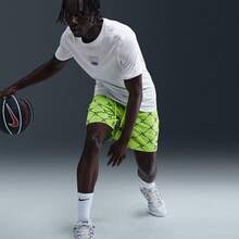 Nike Men's AS M NK DF 6IN SHORT STREET Knit Shorts HV1891-702 - Yellow - View 4