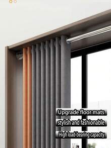 1pc Super Long Stainless Steel Telescopic Rod, Curtain Rod, Wardrobe Rod, Shower Curtain Rod, Tension Rod, Drying Rack, Curtain Pole, Closet Hanging Rod, Extendable Rod, Laundry Drying Rod, Rod Bracket, Kitchen Organizer Rod, Room Divider, Spring Curtain Rod, Spring Shower Curtain Rod, No Drilling Required, Adjustable Bathroom Divider Spring Rod, Adjustable Black Shower Curtain Rod, No Drilling Needed - Multicolor - View 7