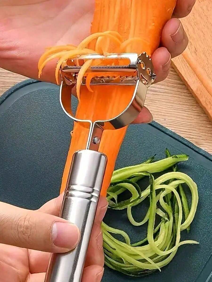 Fruit & Vegetable Peeler, Potato Peeler Kitchen Tool - Multicolor - View 1