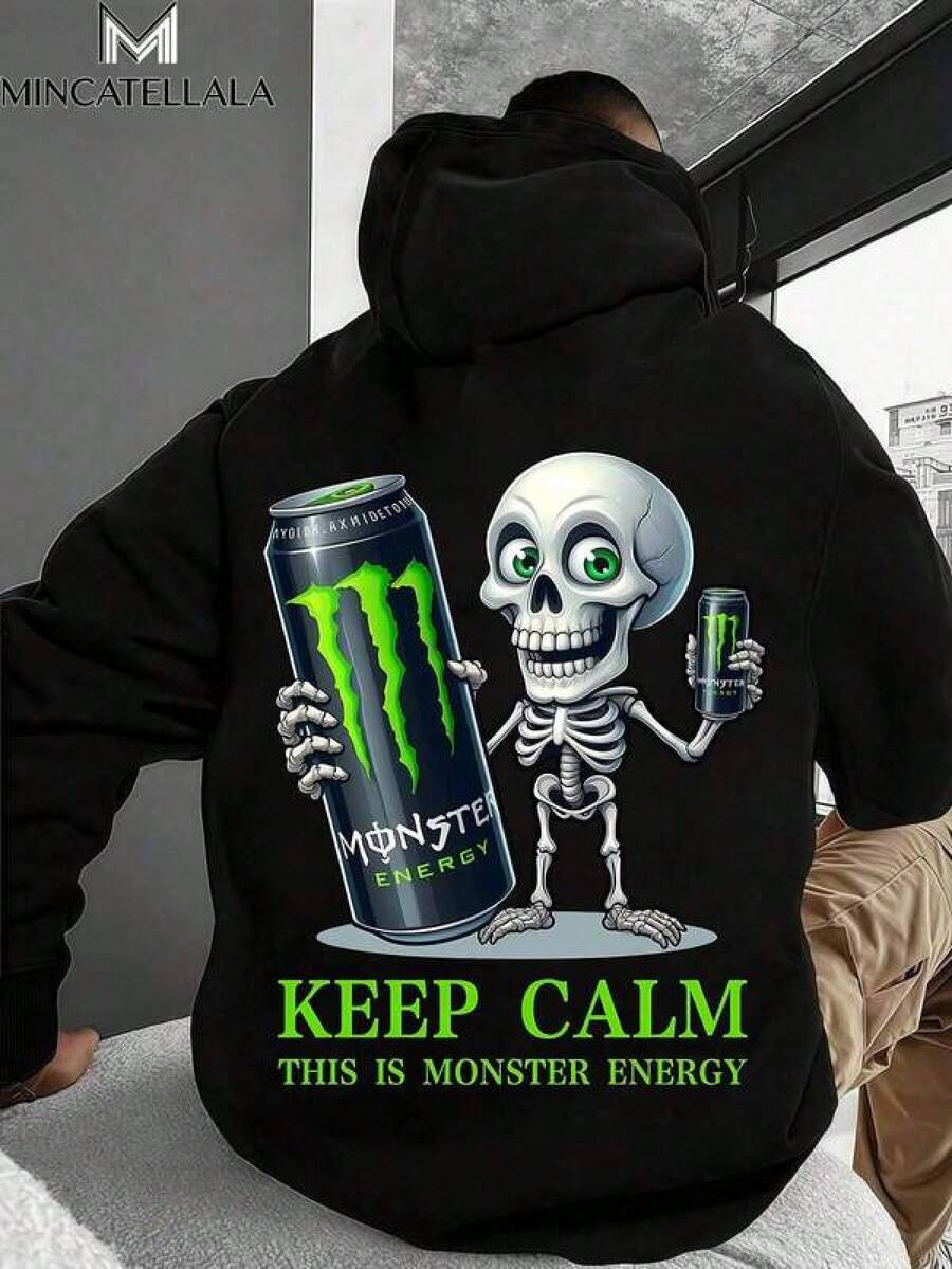 Men Outdoor Hoodies & Sweatshirts - Black - View 1