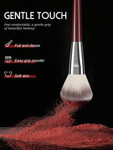 44pcs/7pcs/1pc Complete Makeup Brush Set Includes 20 Soft Makeup Brushes-Such As Translucent Powder Brush, Blush Brush, Contour Brush, Highlighter Brush, Foundation Brush, Nose Contour Brush, Eyeshadow Brush, Eyebrow Brush, Lip Brush, And Detail Brush-Plus 1 Travel-Friendly Waterproof Makeup Bag - Multicolor - View 2