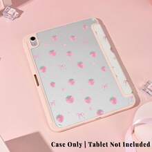 1 Peça Capa Protetora com Slot para Caneta, Suporte Magnético Multi-Ângulo, Função Dormir/Despertar Automática, Capa de Tablet Kawaii Compatível com Pro/Air/Compatível com Samsung Galaxy A9/S9/S7/S10+/Compatível com XIAOMI Pad/5/6/7 - Multicolorido - Visão 4