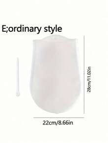 1 pieza Bolsa amasadora de silicona, Mezclador de masa antiadherente para uso doméstico en la cocina - Bolsa para amasar masa - Blanca - Ver 17