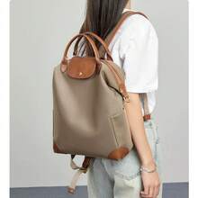 Men Fashion Backpacks - Navy Blue - View 3