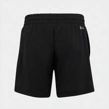 Adidas 阿迪达斯儿童网球短裤，B CLUB 3S 系列，速干防摩擦，侧边口袋，专业训练比赛裤 - 黑色 - 查看 2