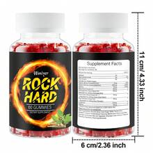 Himiyer Gummies For Men, Containing Tongkat Ali, Epimedium, Korean Ginseng, Fennel, And L-Citrulline, Is A Testosterone-Enhancing Supplement For Men. Also Known As Blue Chew For Men. - 300克 - 查看 3