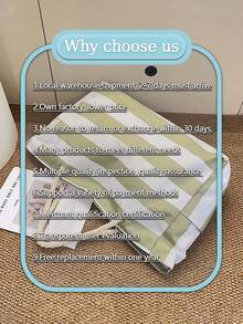 Bolso de playa impermeable para mujer con cremallera, diseño impermeable y a prueba de arena, patrón de rayas aleatorio, gran capacidad para piscina, escuela, viaje, trabajo, vacaciones, compras. Diseño simple y elegante, la opción de regalo perfecta. - Multicolor - Ver 3