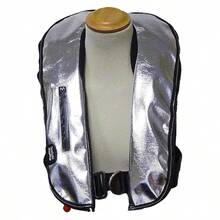 Self Inflating Automatic Life Jacket With Harness & D-Ring 170N Panotex Welders - Multicolor - View 6