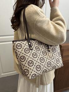 New Arrival Lightweight Luxury Versatile Women Shoulder Bag & Handbag - Khaki - View 6