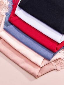 APRSEA 3pcs/Pack Plus Size Women's Lace Panties, Random Colors - Multicolor - View 4