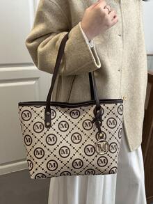 New Arrival Lightweight Luxury Versatile Women Shoulder Bag & Handbag - Khaki - View 5