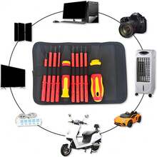 29pcs Screwdriver Set, Hex//Flat Head, 10pcs Screw Kit In Pouch, Home Improvement & Industrial Manual Tool Kit, Great Father's Day, Easter, St. Patrick's Day Gift - Tote Bag Style - View 4