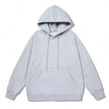 Mubberry Mens Hoodie Jacket Pullover With Pocket Sweatshirt Jacket Fashion - L.GREY - View 4