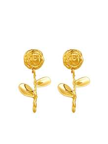 欧美绣球花耳环，款式较少；浪漫复古玫瑰耳环，批发。 - 彩色 - 查看 5