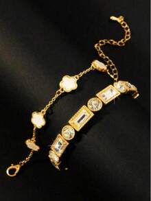 Elegant, Luxurious, Exquisite Design, Korean/Japanese Chic, Versatile, French Romantic Multi- Set - Multicolor - View 4