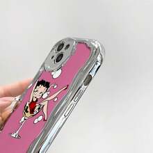 Estuche para teléfono  Champagne Bubble Compatible con  17,  16 Pro Max,  15 Pro Max,  13 y  12 Hecho de material de TPU que ofrece una sensación lujosa y protección contra golpes y caídas Un regalo perfecto para familiares, amigos, seres queridos, novios / novias y para aniversarios - Plateado - Ver 6