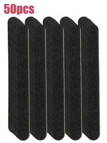 10pcs Double-Sided 100/180 Grit Black Nail File Sanding Blocks, Professional Nail Care Tools - White - View 12