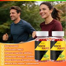 Himiyer Gummies For Men Bigger Pennies, A Male Enhancement Supplement Containing Tonkati, Wild Goat's Mane, White Ginseng, Asparagus And L-Cyclic Citulline, Male Erection Supplement, Male Enhancements For Men, Blue Chew For Men. - 300克 - 查看 9