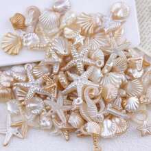 Gradient Baroque Mixed Ocean Series Handmade Flowers DIY Phone Case Headwear Hair Clip Accessories Materials - Multicolor - View 2