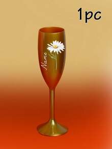 LICVIC Custom Name Champagne Flutes, Personalized Toast Glass-With Birth Flower, Anniversary, Birthday Celebration, Elegant Party Drinkware With Customized Text, Stylish Customizable Champagne Cup For Family Gatherings, Wedding, Engagement, Bridal Shower - Style B - View 14