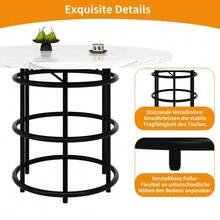 Dining Tables - Black - View 11