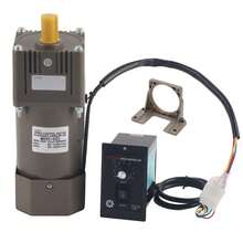 AC 220V 90W Single Phase Asynchronous Gear Motor Deceleration Adjustable Speed(20K) - Marrón - Ver 9