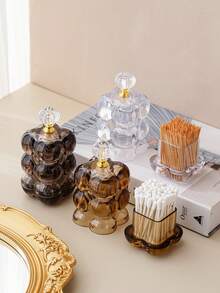 1pc Creative Shaped Toothpick Holder, Dental Floss Storage Box - Multicolor - View 2