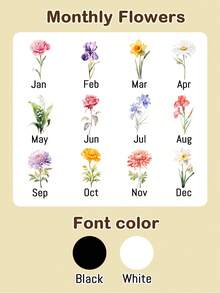 LICVIC Custom Name Champagne Flutes, Personalized Toast Glass-With Birth Flower, Anniversary, Birthday Celebration, Elegant Party Drinkware With Customized Text, Stylish Customizable Champagne Cup For Family Gatherings, Wedding, Engagement, Bridal Shower - Style B - View 3