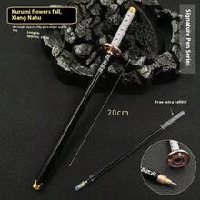 1支2026新款经典动漫签名笔，武器笔，炭治郎笔，善逸水柱笔，虫柱笔，中性笔，史迪奇玩具，旅行玩具，课堂减压玩具，迷你小物，洗澡玩具，圣诞文具，压力球，送给男孩女孩的礼物，情人节，新年，生日，圣诞节，万圣节 - 彩色 - 查看 12