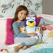 1 bộ thú nhồi bông gia đình Bluey & Bingo, cao 28cm/11inch - Thú nhồi bông hình chó hoạt hình, búp bê nhồi bông mềm mại, rất thích hợp cho các lễ hội, người hâm mộ và làm quà tặng, quà tặng hoàn hảo cho các bữa tiệc và ngày lễ, đồ chơi lễ hội. - Nhiều màu - Xem 8