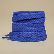 MIYA 1 Pair Classic Flat Shoelaces - Soft Fabric Shoe Strings Sneakers & Casual Shoes, 2 Color Athletic Laces, Durable Shoe Rope - 白色 - 查看 4