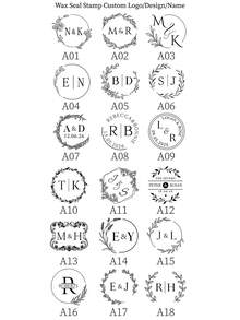 Personalised Wax Seal Stamp ,Custom Your Own Design Wax Seal Stamp, Personalized Your Own Logo Stamp, Wedding Wax Seal, Wax Seal Stamp Kit - Multicolor - View 6