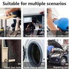 29件套螺丝刀套装，六角/一字头，10件装螺丝包，家居装修及工业手动工具套装，复活节和圣帕特里克节父亲节礼物 - [升級]工具箱 - 查看 7