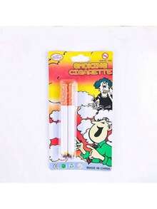 1/2/5/6支装愚人节恶作剧之王登场！这款逼真的假香烟道具堪称“方法派演员”！它拥有极其逼真的外观和令人信服的触感，瞬间就能迷惑旁观者！无论是突然掏出“点燃”，还是吓唬你的朋友，它都能带来意想不到的惊喜。 - 彩色 - 查看 3