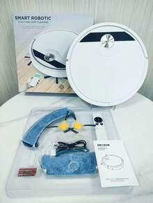 Robot de limpieza manual de control remoto 3 en 1 de 2025, aspiradora, barredora, fregona, aspiradora robot eléctrica inteligente para uso doméstico - Multicolor - Ver 15