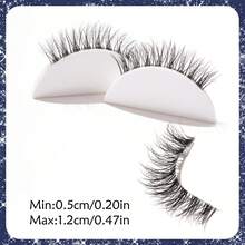 7 Pairs Natural Looking False Eyelashes, Lengthening, Fluffy, Soft, Delicate, Lively, Cute, Transparent Stem, Very Realistic, Suitable For Daily Use, Light Makeup, Dates, Sweet, Makeup Eyelashes - Natural Lashes - View 7