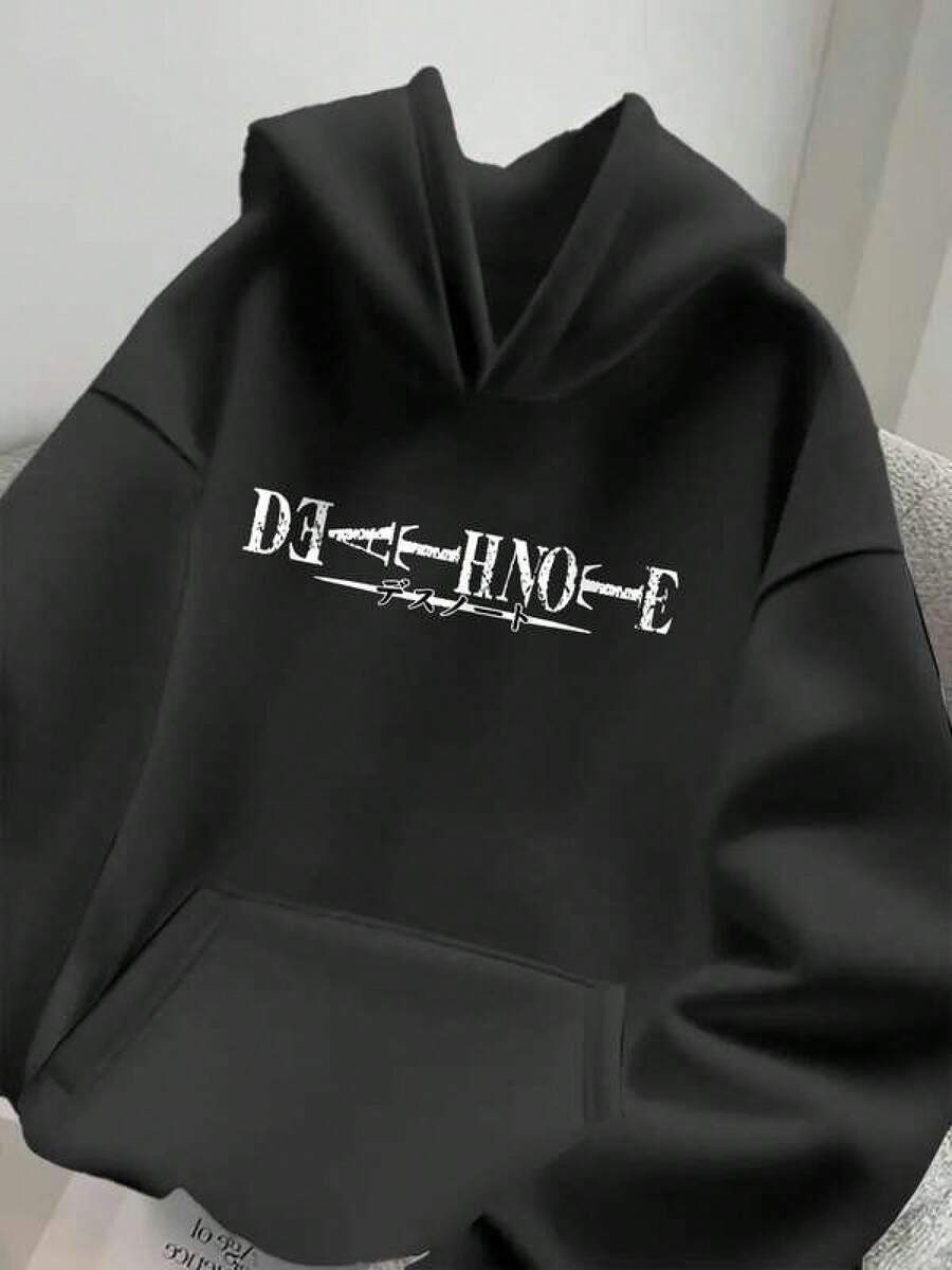 Men Outdoor Hoodies & Sweatshirts - Black - View 1