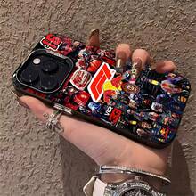 F1 Racing Team Collage Phone Case What Stylish Design What Anti-Slip Protection Compatible With  12, 13, 14, 15 Pro,  14 Plus,  15, 16 Pro Max,  17,  17 Pro,  17 Pro Max, And  17 Air. Made Of TPU Material, It Provides Anti-Slip And Anti-Drop Protection, Features A Stylish Design, High Aesthetic Appeal, And A Comfortable Feel. It's A Great Gift For Yourself, Family, Friends, And Loved Ones. - Black - View 5