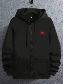 Men Outdoor Hoodies & Sweatshirts - Black - View 1