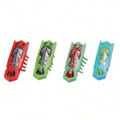 Đồ chơi tương tác tự động cho mèo (1 cái/3 cái, màu ngẫu nhiên), bàn chải đánh răng điện, côn trùng siêu nhỏ, côn trùng nhảy, chuột điện tử, côn trùng chiến đấu, đồ chơi giải trí cơ học cho mèo.