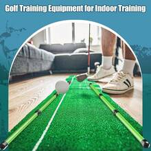 2 Pack Premium Golf Alignment Sticks, 48 Inches Fluorescent Green Golf Training Aid For Aiming, Putting, Full Swing, Collapsible Golf Swing Trainer With Clear Tube Sleeve For Easy Carrying - 1__ - 查看 6