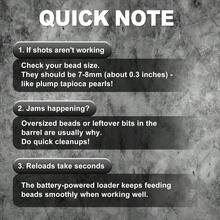 unilabo 令人兴奋的新型电动玩具枪 - 高精度射击玩具，配有防护眼镜，适合户外趣味派对、复活节礼物、派对用品 - 适合3岁及以上男孩女孩的理想节日、生日、返校礼物（不含子弹） - 彩色 - 查看 8