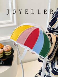 Small Umbrella-Shaped Bag, Versatile And Elegant, With A Touch Of Luxury And Sophistication. This Is A High-End Women's Bag For The 2026 Spring Season, Featuring A Crossbody Design. - White - View 2