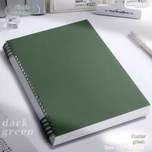 1 Sổ tay rời khổ A5 bìa mềm, 60 tờ/120 trang gáy lò xo có thể tháo rời, Sổ ghi nhớ dày dặn cho học sinh, Thích hợp cho văn phòng hoặc trường học, Văn phòng phẩm, Sổ tay kẻ ô trang nhã - Sổ tay A5 chất lượng cao, Thích hợp cho văn phòng, trường học và du lịch, Bền, Di động, Hoàn hảo để viết, ghi nhật ký và ghi chú - Nhiều màu - Xem 18