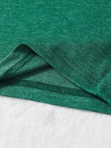 Débardeur personnalisé pour femmes, gilet vert pour femmes, tenue d'été, tenue de vacances, vêtements décontractés personnalisés, style basique, Sweat-shirt-shirt de sport pour femmes - Vert - Voir 6