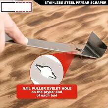 2件套多功能撬棒，不锈钢刮刀，木工拔钉器，多用途撬棍凿子 - 撬棍 - 查看 5