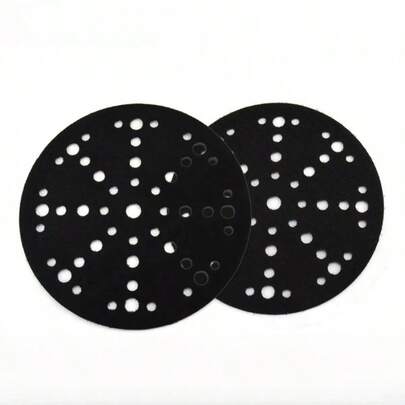 2片装 6英寸/150毫米 48孔超薄 Festool 砂纸垫接口背衬垫，用于保护魔术贴砂纸磨料垫
