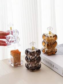 1pc Creative Shaped Toothpick Holder, Dental Floss Storage Box - Multicolor - View 3