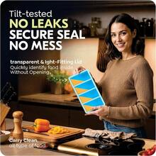 1 Cup Silicone Freezer Trays With Lids, Soup Freezer Container Molds, Easily Prepare Portioned Meals, Great Storing Soups, Leftovers, Sauces And Other Dishes, Oven Dishwasher -  - 2 Pack - 藍色 - 查看 5