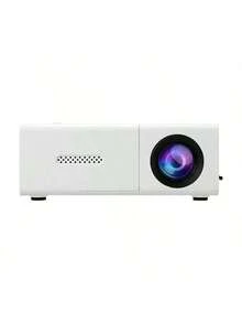 1pc High Definition Mini LED Projector - 3D Visual Effect, Portable Home Theater Video Projector, Supports 1080P Resolution, USB Power Supply, Suitable For Outdoor Use, Camping, Mobile Screen, Compatible With Laptops, Smartphones, Home Cinema, Office, Ideal For Holidays And Gifts - Multicolor - View 7